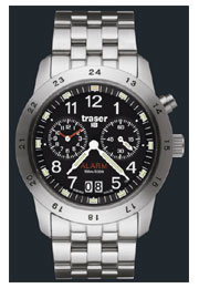 Traser H3 Classic Alarm Big Date Tritium Watch