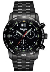 Traser H3 Classic Chronograph Big Date PRO Tritium Watch