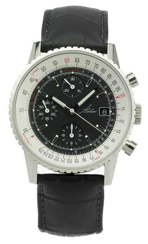Hacher Aviateur Automatic Chronograph Flight Computer Watch