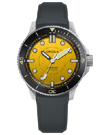 Circula DiveSport Titanium Yellow Automatic Watch