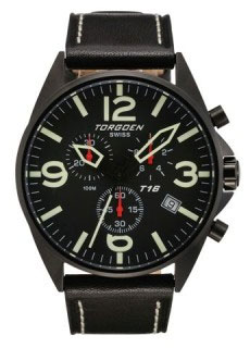 Torgoen T16 Pilot Chronograph Watch T16101